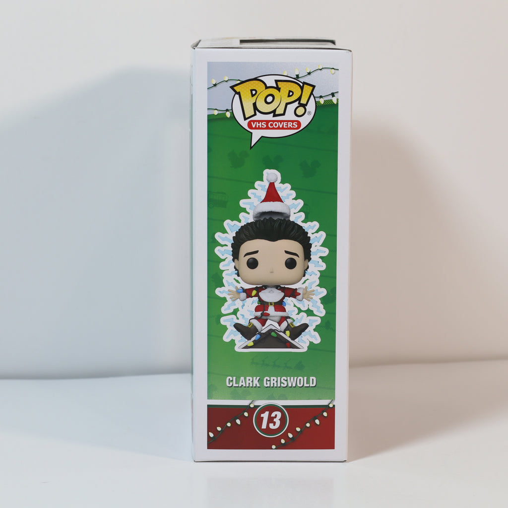 Funko Pop! vinyl figure packaging with Christmas-themed design on a white background