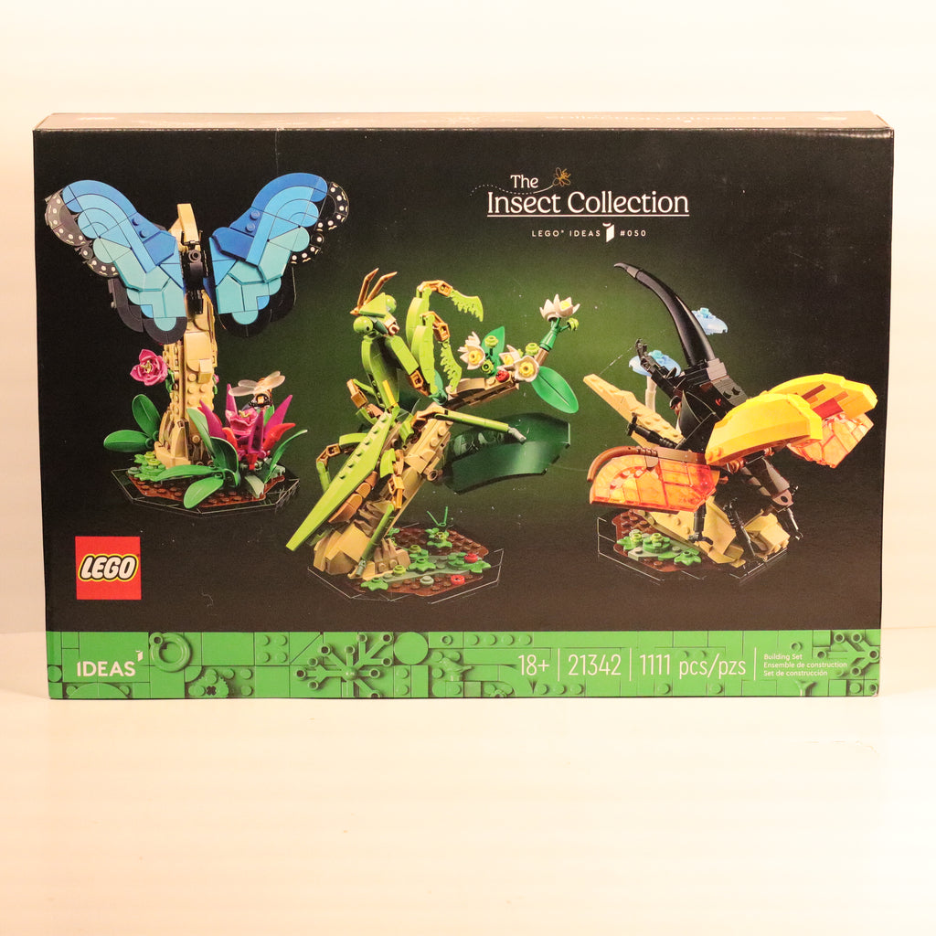Lego The Insect Collection front box with pictures of insects