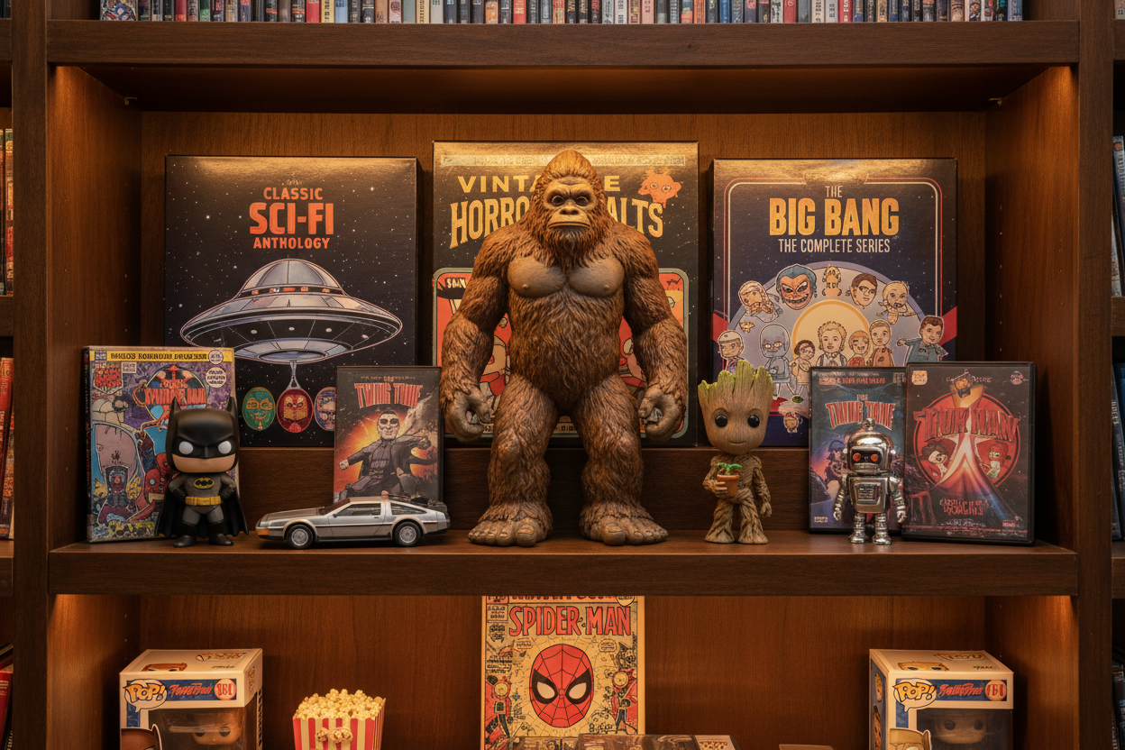 Collectibles Hero Banner with Bigfoot